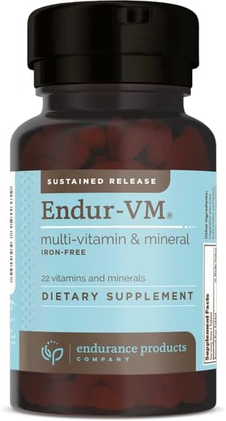 ENDUR-VM - WITHOUT IRON – Sustained-Release B12 - 60 Tablets