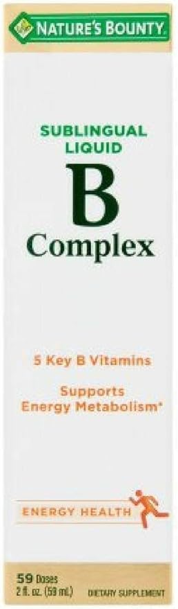 Nature's Bounty Vitamin B Complex sublingual 2 Fl 2)