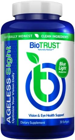 BioTRUST Ageless Sight, Blue Light Protection, 30 Soft