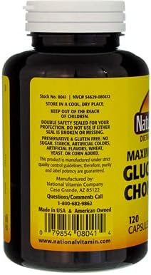Glucosamine Chondroitin Maximum Strength 120 Capsules