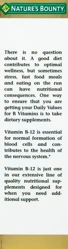 Nature's Bounty Vitamin B12 5000 Mcg 2 Fl (1 Count)
