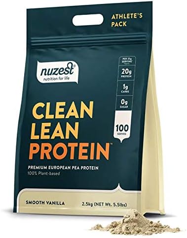 Nuzest - Pea Protein Powder - 100 Servings, 5.5 lb