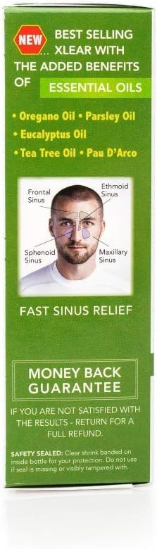 Xlear Rescue Nasal Spray with Xylitol, 1)