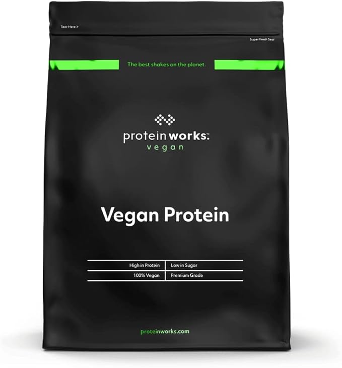 Vegan Protein Powder 100% Plant-Based 25g Protein 2.20 Pounds