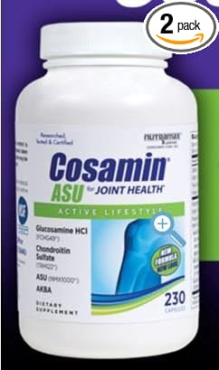 Joint Health Active Lifestyle Glucosamine HCl 230 Capsules (2 Bottles (460 Capsules))