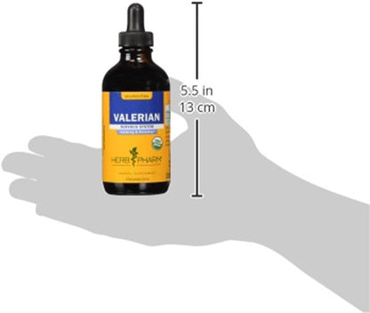 Herb Pharm Certified Organic Valerian Root 4 Ounce