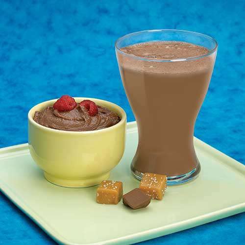 Chocolate Salted Caramel Aspartame Free Pudding/Shake 7/Box