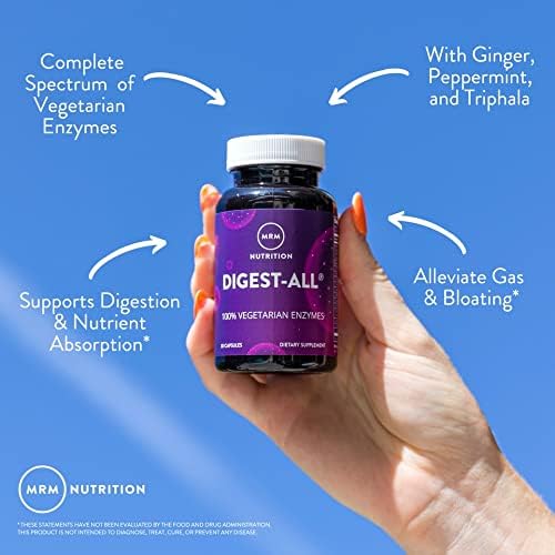 MRM Nutrition Digest-All ® 100% Vegetarian 50 Servings