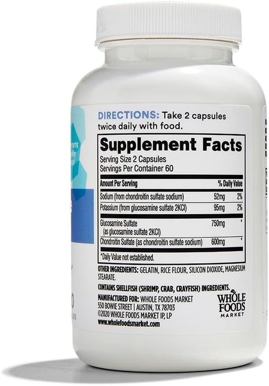 365 by Whole Foods Market, Glucosamine 120 Capsules