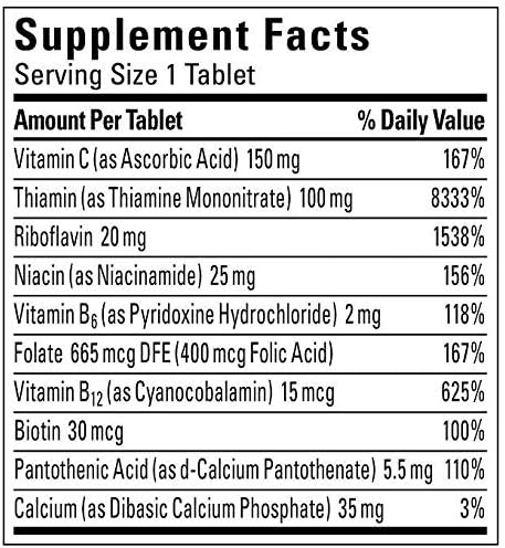 Nature Made Super B-Complex with Vitamin 460 Tablets, 460 Day