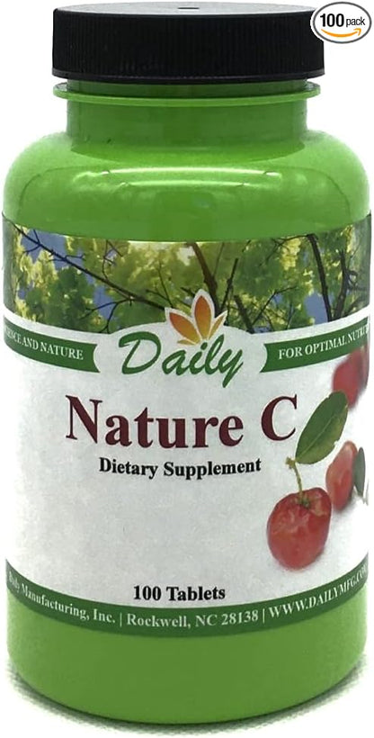 Daily Manufacturing Nature C (Vitamin C 100 Tablets