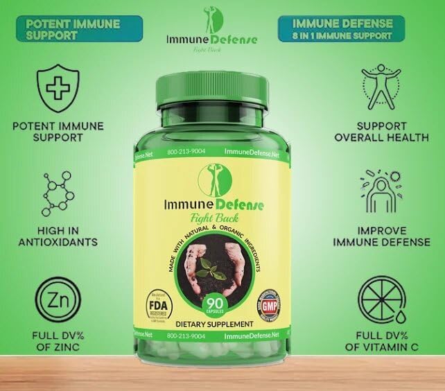 Immune Support Supplement Made with Natural