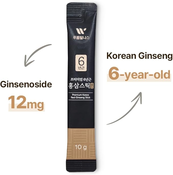 Korean Red Ginseng Sticks –Premium Red 12mg] 100p) 100p)