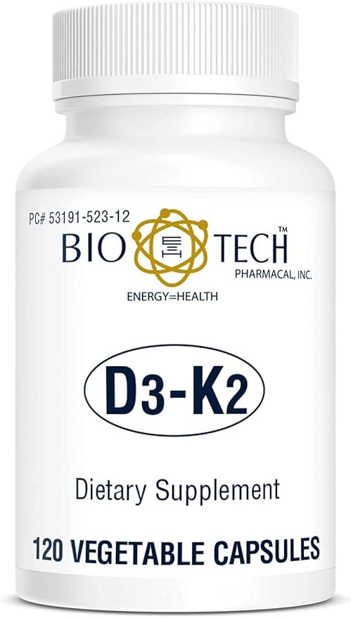 Bio-Tech D3-K2 120 Vegcaps