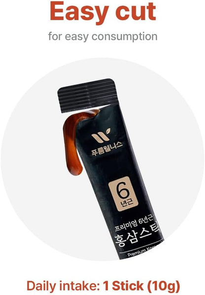 Korean Red Ginseng Sticks –Premium Red 3mg] 100p) 100p)