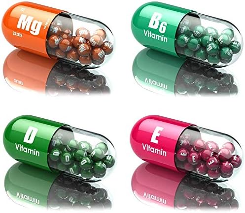 High Absorption Magnesium Premium Supplement B6,D,E Complex (120 Capsules)