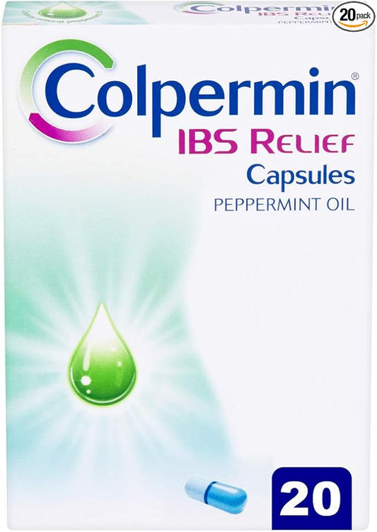 Peppermint Oil Capsules 20 Capsules