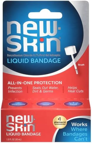 NEW-SKIN Liquid Bandage, Waterproof for Scrapes 1 Ounce 2)