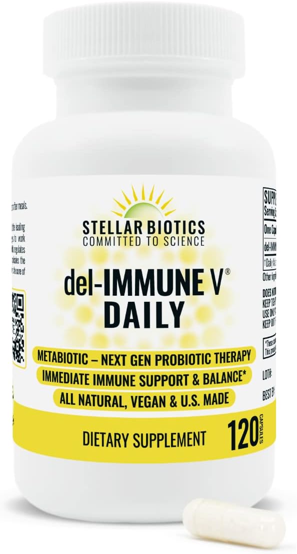Del-Immune V® Daily by Stellar Biotics, (120 Caps)