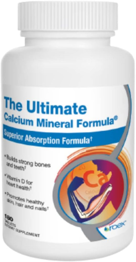 Roex Vitamins | The Ultimate Calcium 180 Count