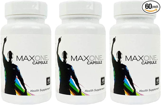 3 Bottles Max One Supplement (60 vege