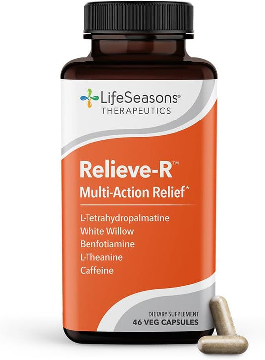 LifeSeasons Relieve-R - Eases Daytime Aches 46 Capsules