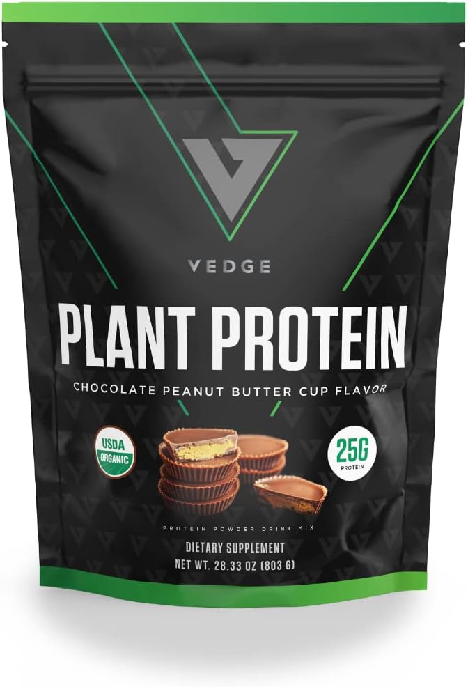 vedge Certified Organic Plant Protein Chocolate (20 Servings)