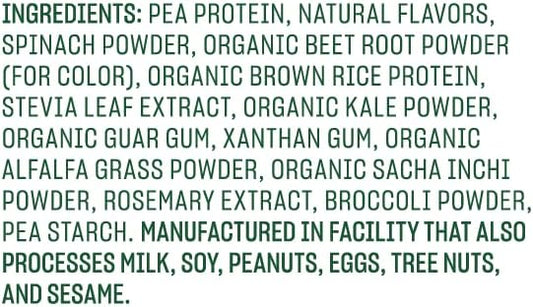 Vega Protein and Greens Protein Powder, Berry 20g Plant 1.7 lbs