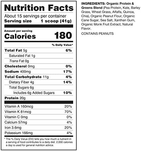 Amazing Grass | Protein & Kale 1 Cup 20g Protein 615g