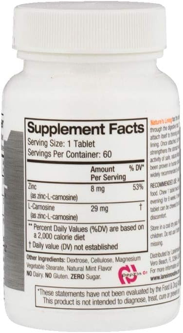 Lane Innovative - Nature's Lining, Chewable (60 Servings)