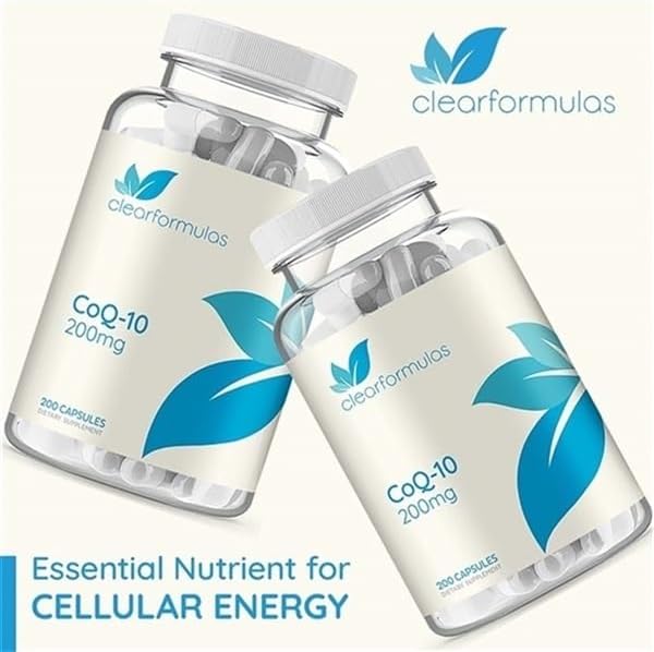 Pure CoQ10 200mg 200 Capsules