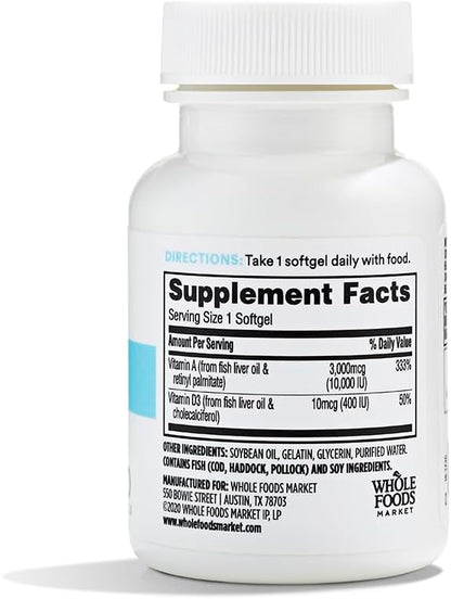 365 by Whole Foods Market, Vitamin 400 IU, 100 Count