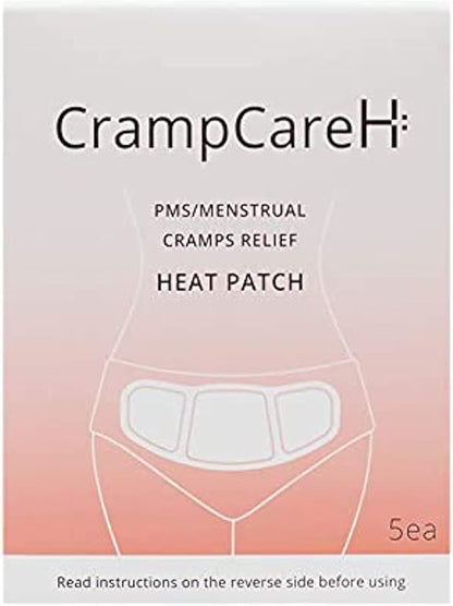 (5 Patches) CrampCareH PMS/Menstrual Cramps Relief