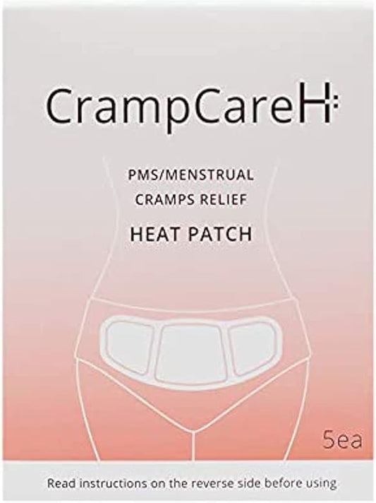 (5 Patches) CrampCareH PMS/Menstrual Cramps Relief