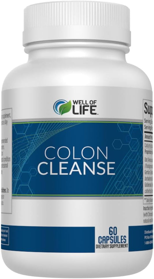 Colon Cleanse: Aloe Vera, Cascara Sagrada, 700mg | 60 Vegetarian