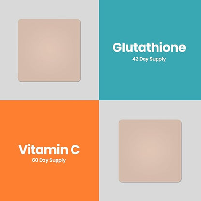 Antioxidant Power Duo Lifestyle Patch C, Glutathione 8-10 Hours (42 Days)