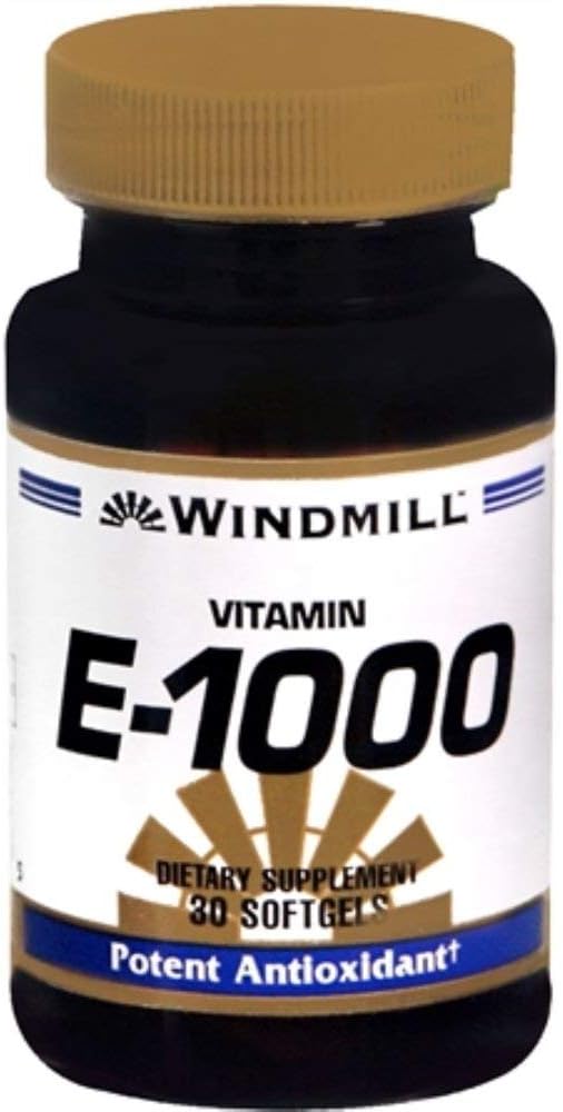 Vitamin E SFGL 1000 IU SYN 30