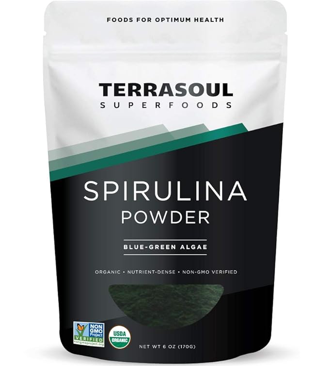 Terrasoul Superfoods Organic Spirulina Powder, 6