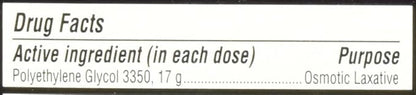 Miralax 1 Dose Powder Packets, 0.5 2)