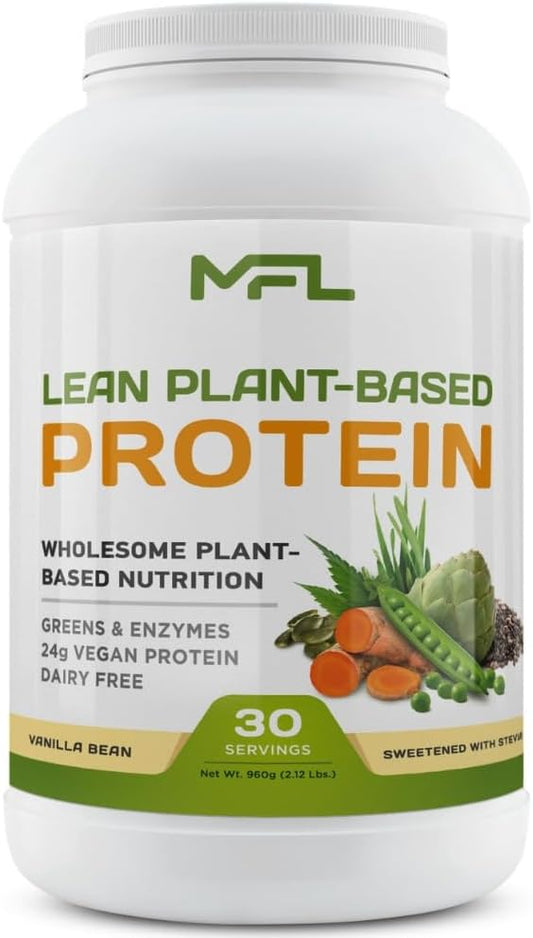 MFL Vegan, Plant-Based Protein Powder l 2.12 lbs