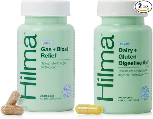 Hilma De-Bloat Bundle for Pre or (50 Vegan (30 Vegan
