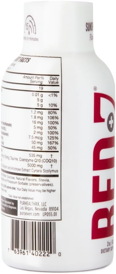 Red 7 Detox Blend 2 oz/ 60 ml 5000 mg 6)