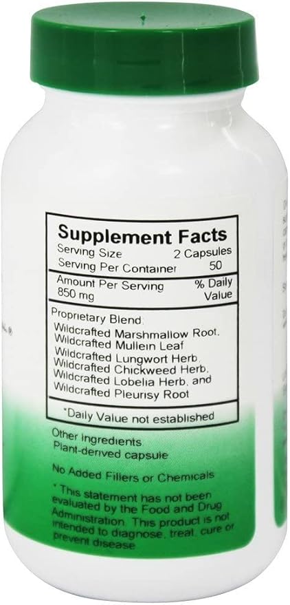 Dr. Christopher's Unisex Lung & Bronchial 100 Count 400 mg