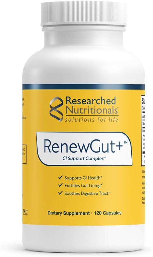 Researched Nutritionals RenewGut+ (120 Capsules)
