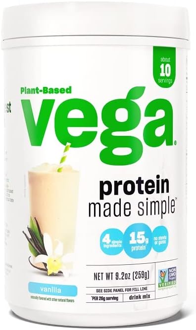 Vega Protein Made Simple Protein Powder, Vanilla 9.2 oz