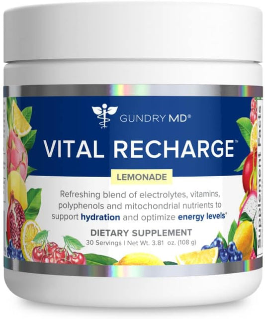 Gundry MD Vital Recharge Supplement Powder 30 Servings