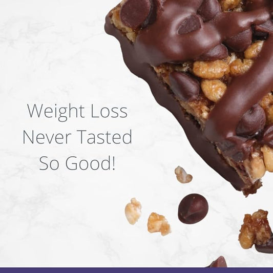 HMR Bar, Fudge Graham Protein Bar 10g of 24 Count