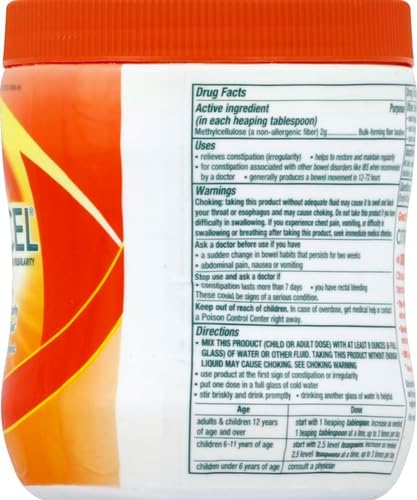 Citrucel Fiber Powder for Occasional Constipation 16 Ounces