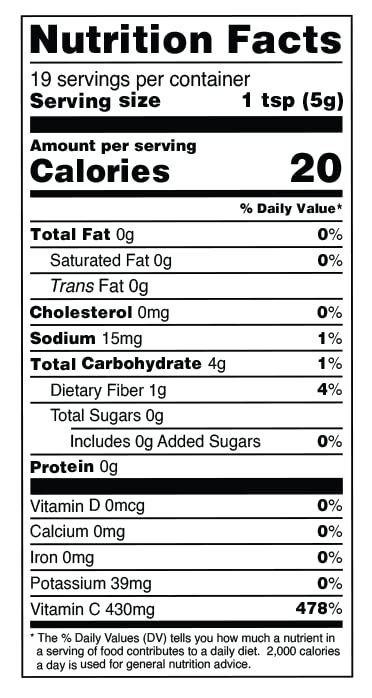 Terrasoul Superfoods Organic Camu Camu Powder, 7 Oz (2 Pack)