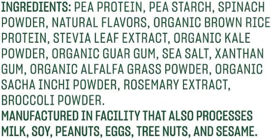 Vega Protein and Greens Protein Powder, Vanilla 20g Plant 1.7 lbs